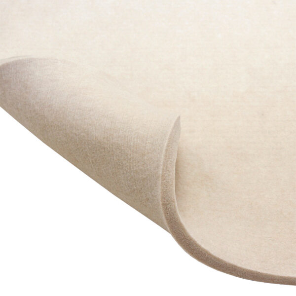 Kierrätyshuopa neulattu huopa beige 10mm