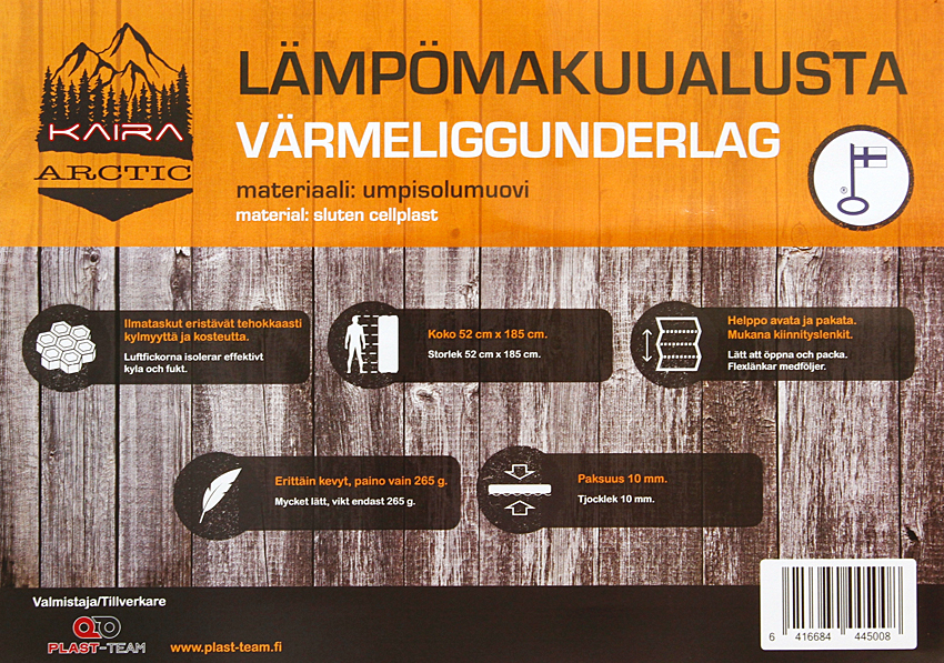 Makuualusta Arctic taitettava