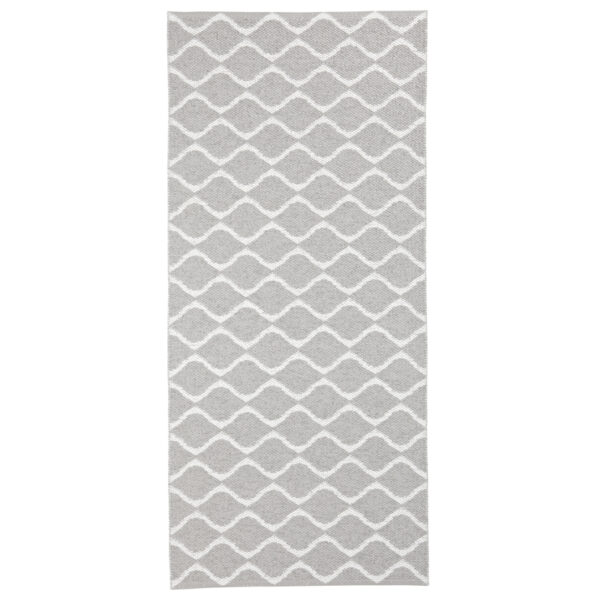 Muovimatto Wave harmaa grey