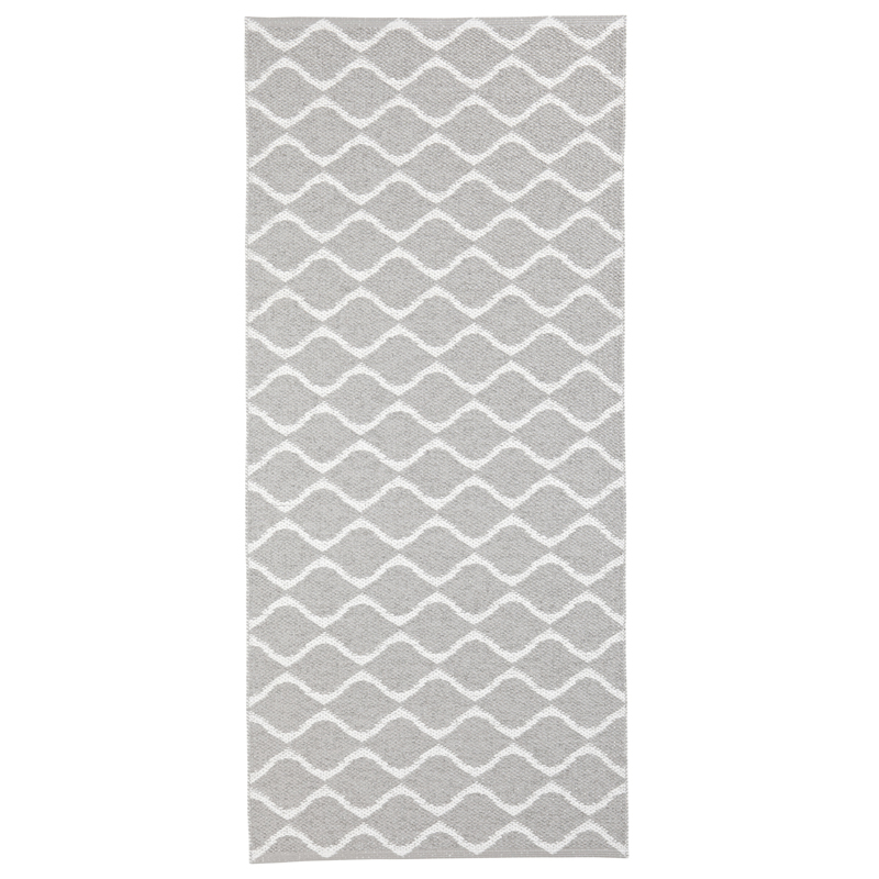 Muovimatto Wave harmaa grey
