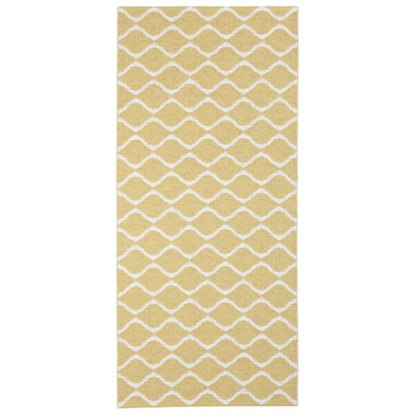 Muovimatto Wave keltainen yellow