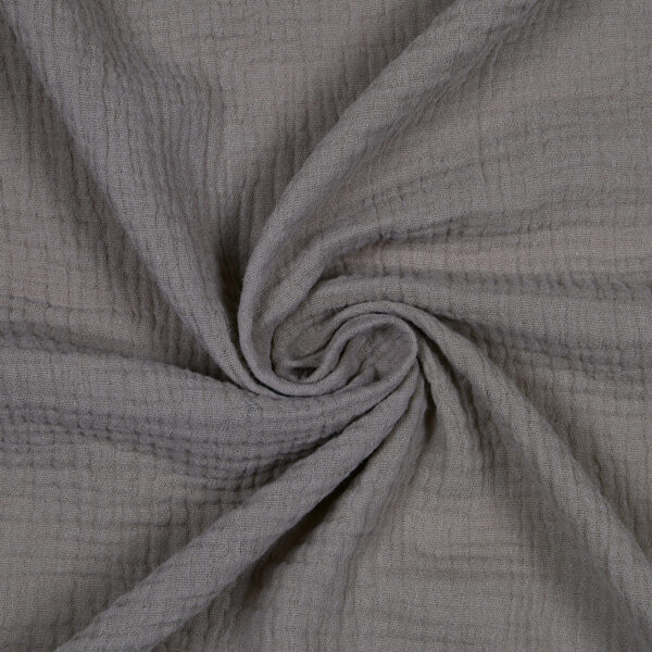 Musliinikangas harmaa taupe
