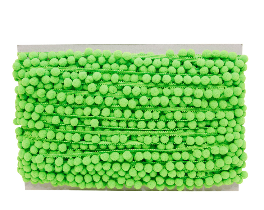 Pompulanauha 18mm lime (DT007LV)