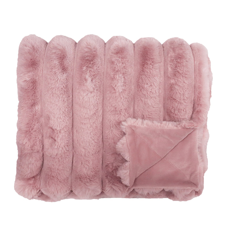 Brooklyn torkkupeitto roosa