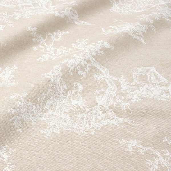 Tuplaleveä kangas Marie Antoinette beige