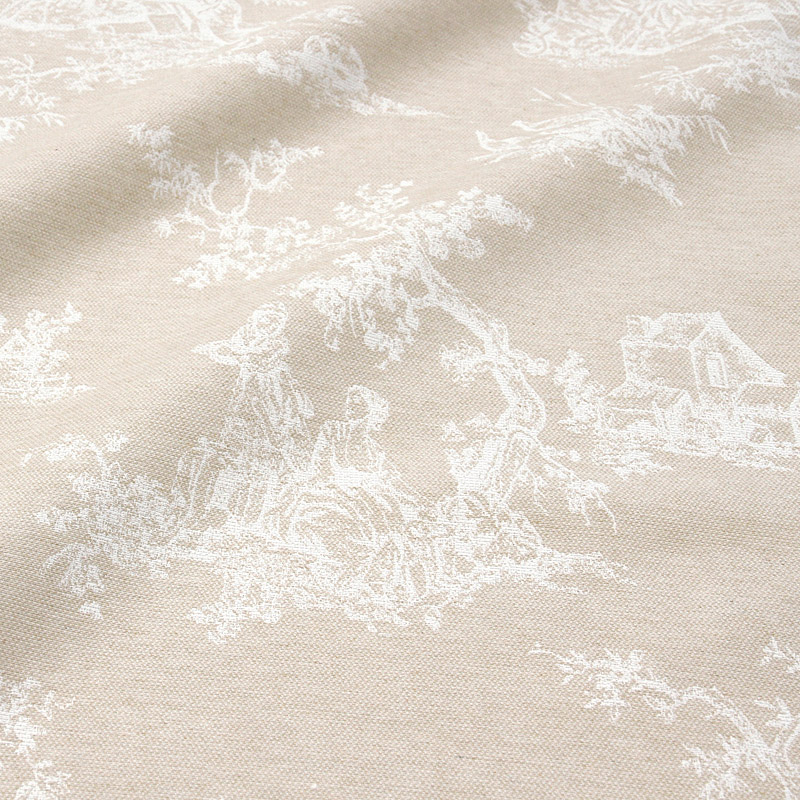 Tuplaleveä kangas Marie Antoinette beige