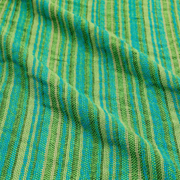 Villakangas retro vintage vihreäturkoosi raita