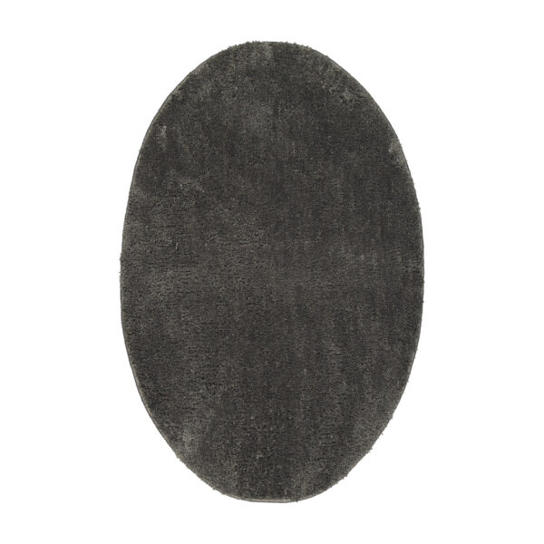 Kylpyhuonematto ovaali 60*90cm tummanharmaa (SH44V)