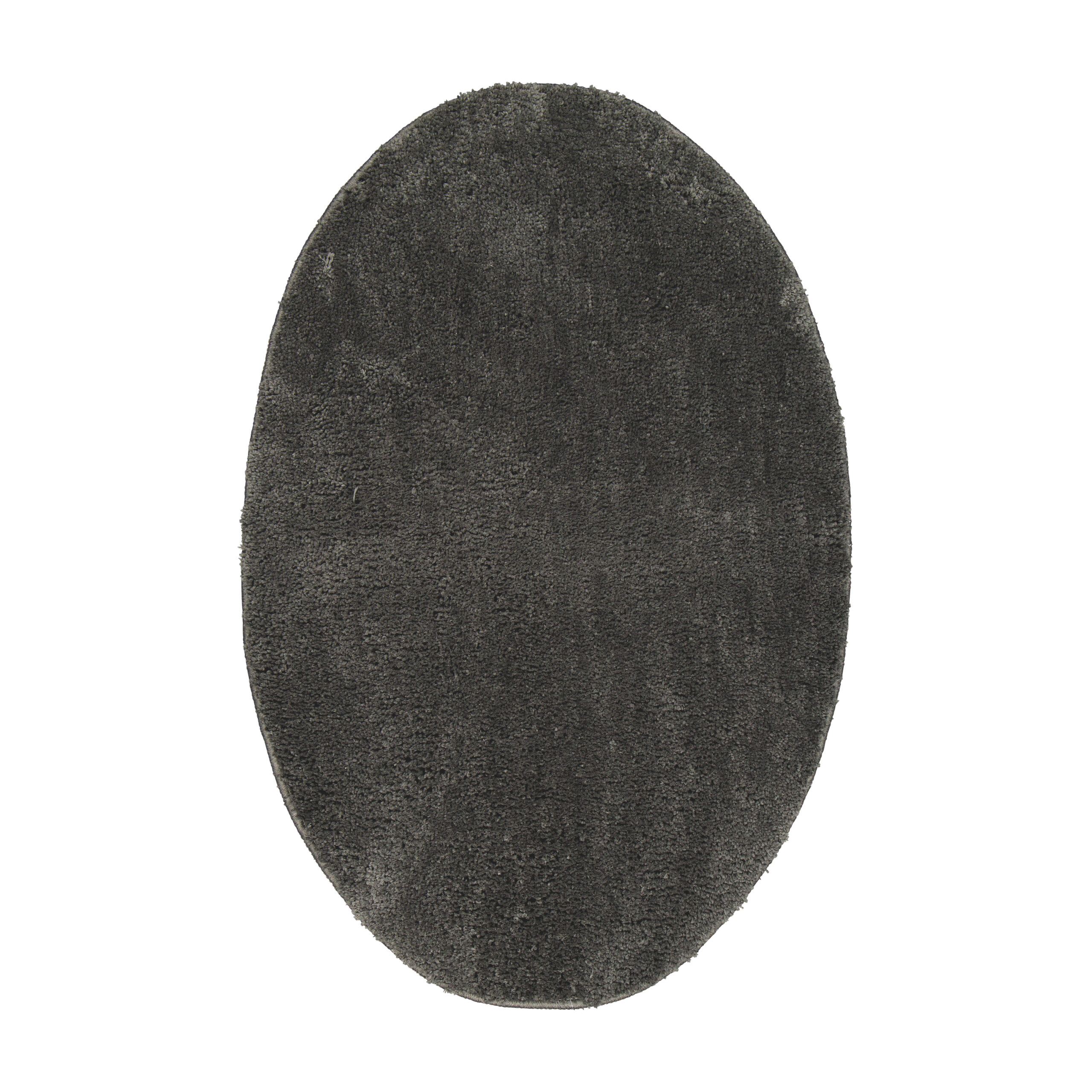 Kylpyhuonematto ovaali 60*90cm tummanharmaa (SH44V)