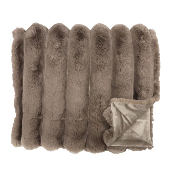 Torkkupeitto Brooklyn taupe 130*170cm (RL159V)