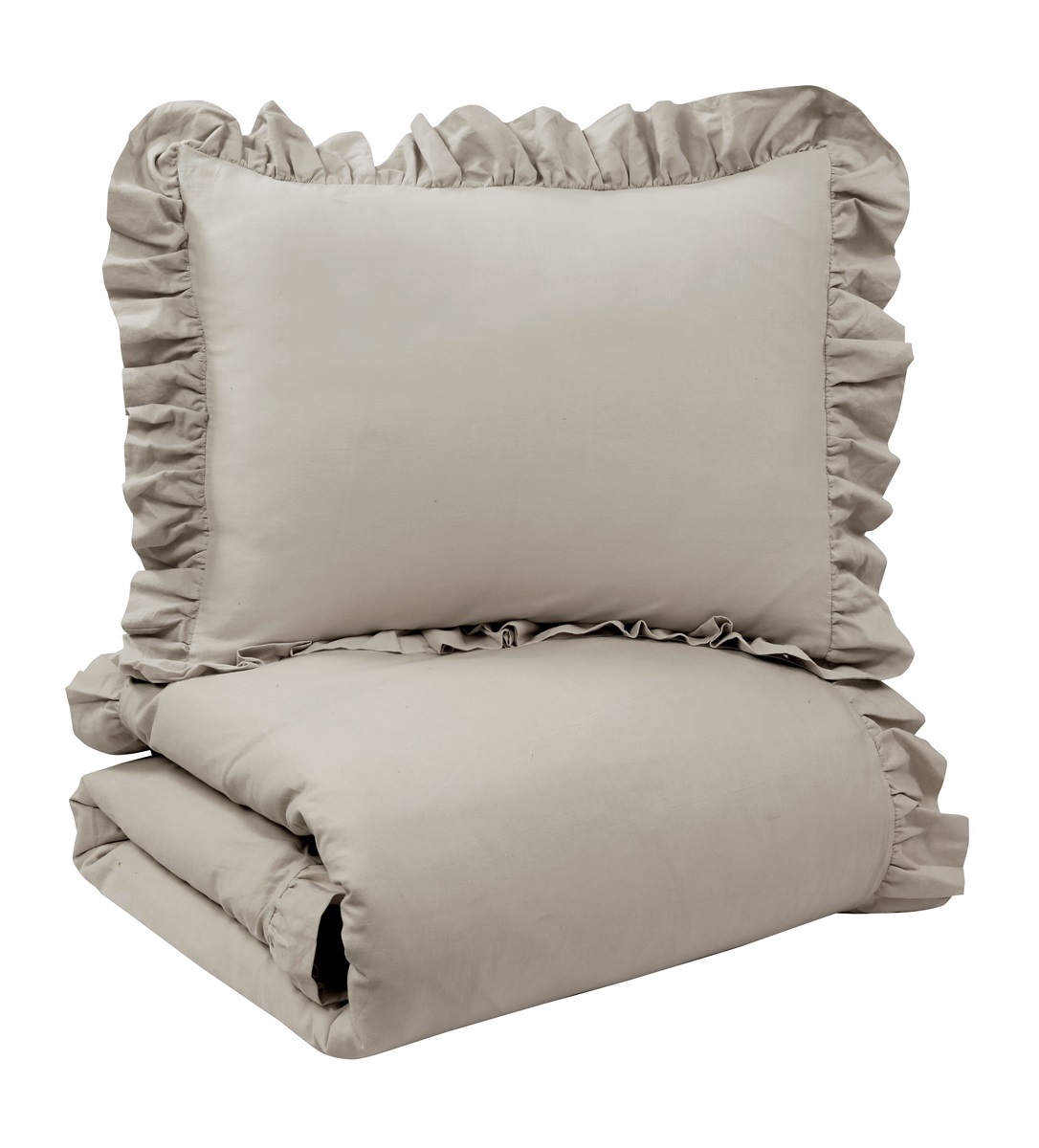 Pussilakanasetti Romance beige 150*210cm (RL163V)