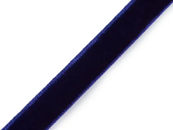 Samettinauha 10mm kirkkaansininen (ST0116V)