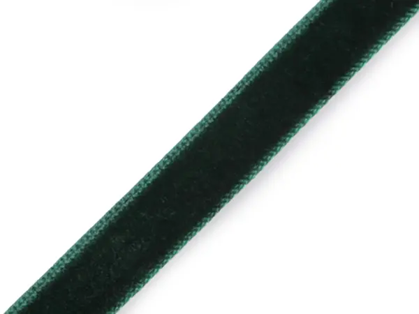 Samettinauha 10mm tummanvihreä (ST0112V)