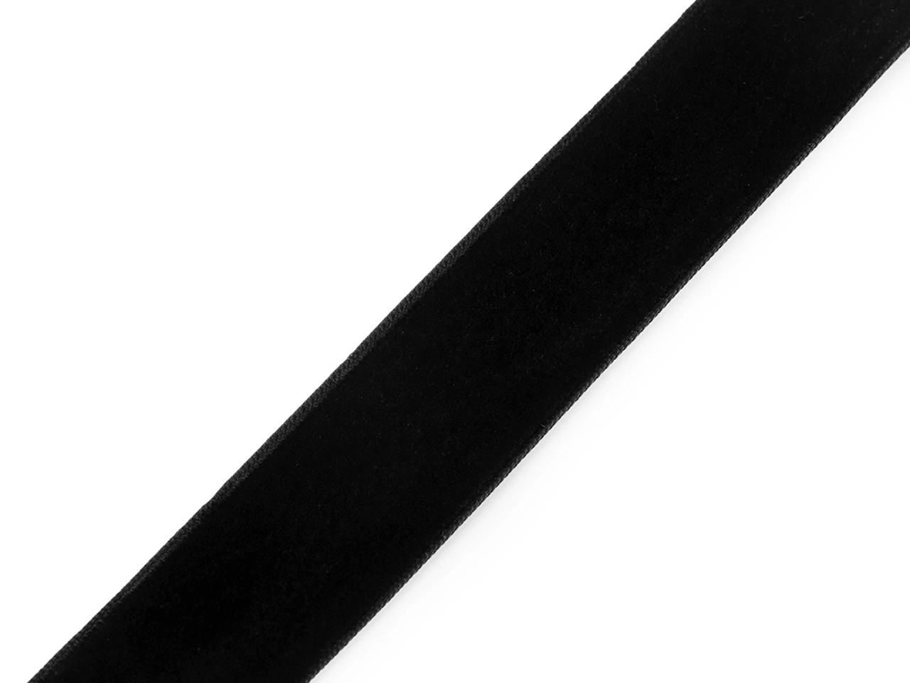 Samettinauha 25mm musta (ST0106V)