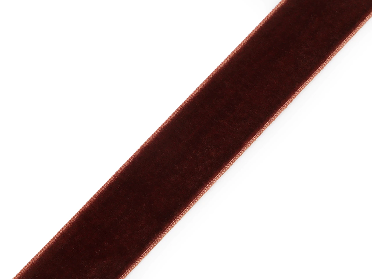 Samettinauha 25mm ruskea (ST0105V)