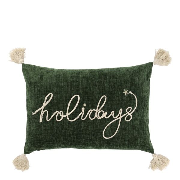 Koristetyyny Holidays vihreä 35x50cm (OT275V)